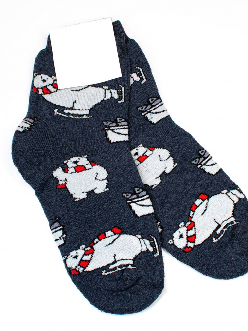 Шкарпетки ISSA Plus модель NS-155_darkblue Фото