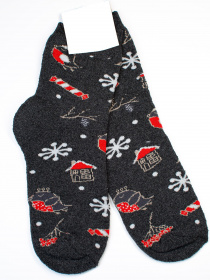 Носки ISSA Plus модель NS-205_darkgray Фото