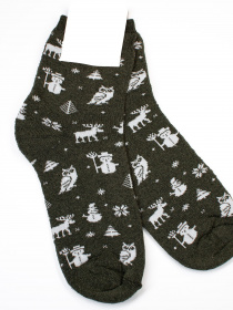 Шкарпетки ISSA Plus модель NS-206_khaki Фото