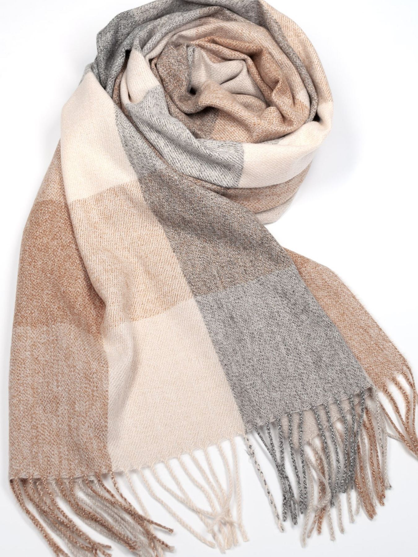 Шарф ISSA Plus модель SH-23_brown Фото