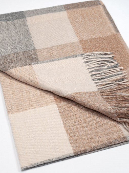 Шарф ISSA Plus модель SH-23_brown Фото