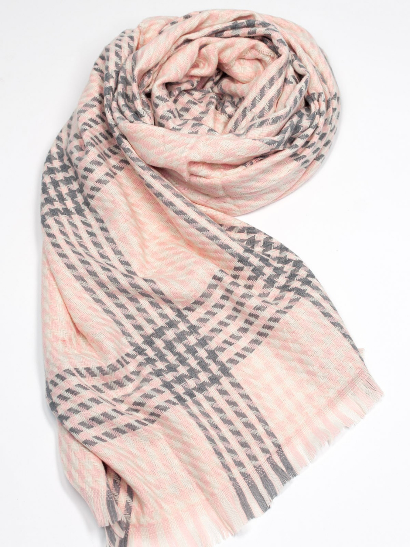 Шарф ISSA Plus модель SH-25_pink Шарф ISSA Plus модель SH-25_pink Фото