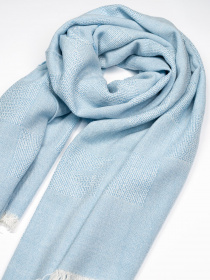 Шарф ISSA Plus модель SH-28_blue Фото