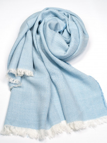 Шарф ISSA Plus модель SH-28_blue Фото