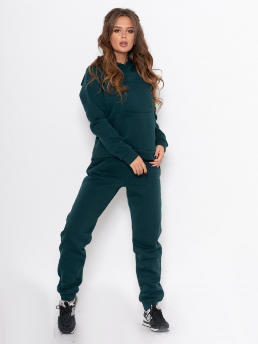 Спортивный костюм ISSA Plus модель 11088B_darkgreen Фото
