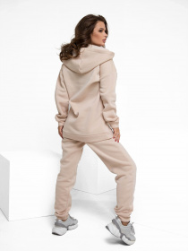 Спортивный костюм ISSA Plus модель 12236B_beige Фото