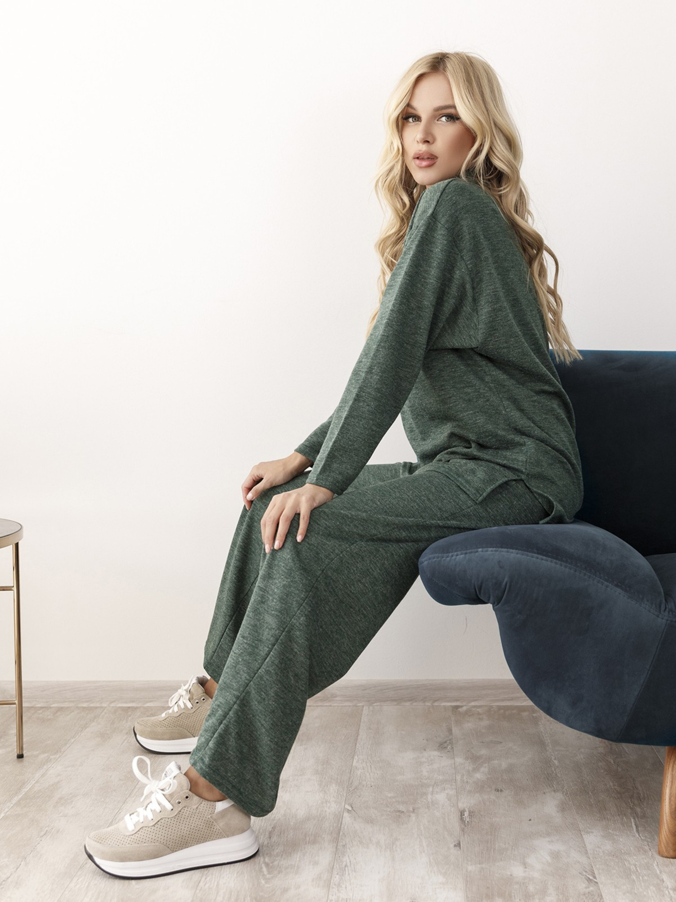 Костюм ISSA Plus модель 12253_green Фото