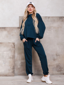 Спортивный костюм ISSA Plus модель 12395_green Фото