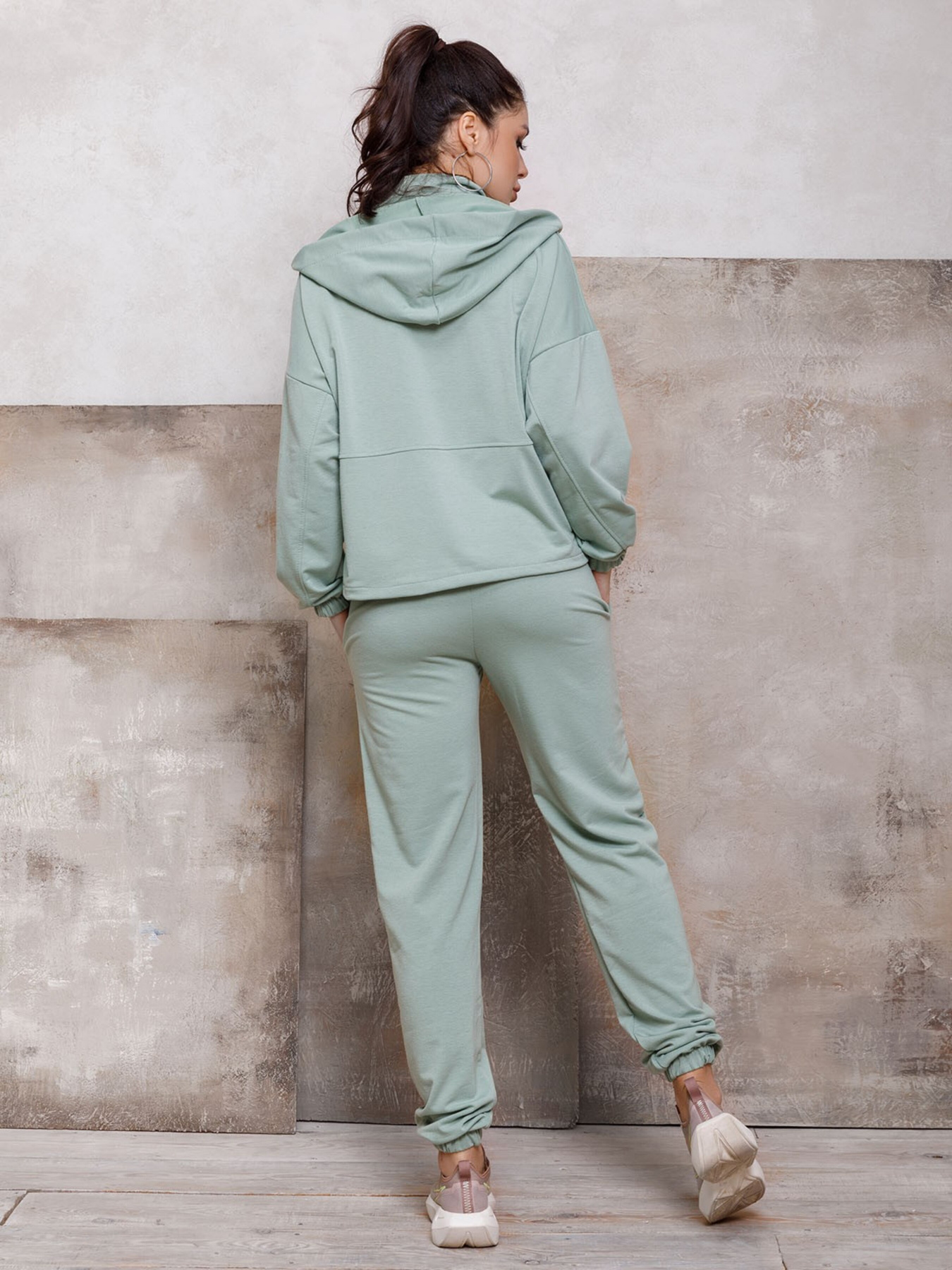 Спортивный костюм ISSA Plus модель 12395_mint Фото