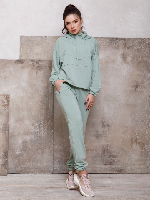 Спортивный костюм ISSA Plus модель 12395_mint Фото
