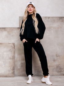 Спортивный костюм ISSA Plus модель 12395_black Фото