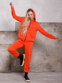 Спортивный костюм ISSA Plus модель 12410_terracotta Фото