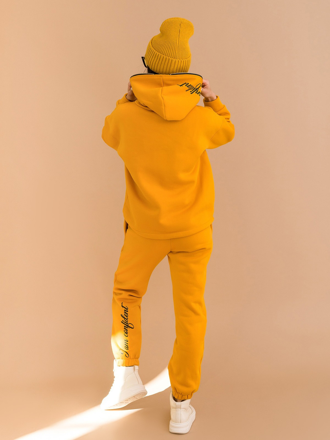 Спортивный костюм ISSA Plus модель 12960_mustard Фото