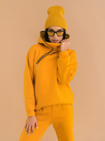 Спортивный костюм ISSA Plus модель 12960_mustard Фото