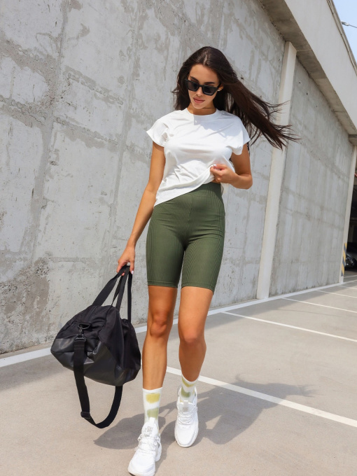 Велосипедки ISSA Plus модель 7772_khaki Фото