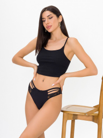 Труси ISSA Plus модель BL2-288_black Фото