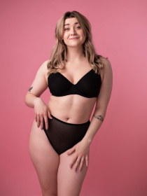 Бюстгальтер Brabrabra модель SLZ23601118_black Фото