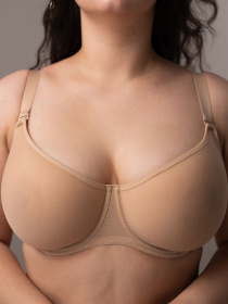 Бюстгальтер Brabrabra модель SLZ23601133_biskvit Бюстгальтер Brabrabra модель SLZ23601133_biskvit Фото