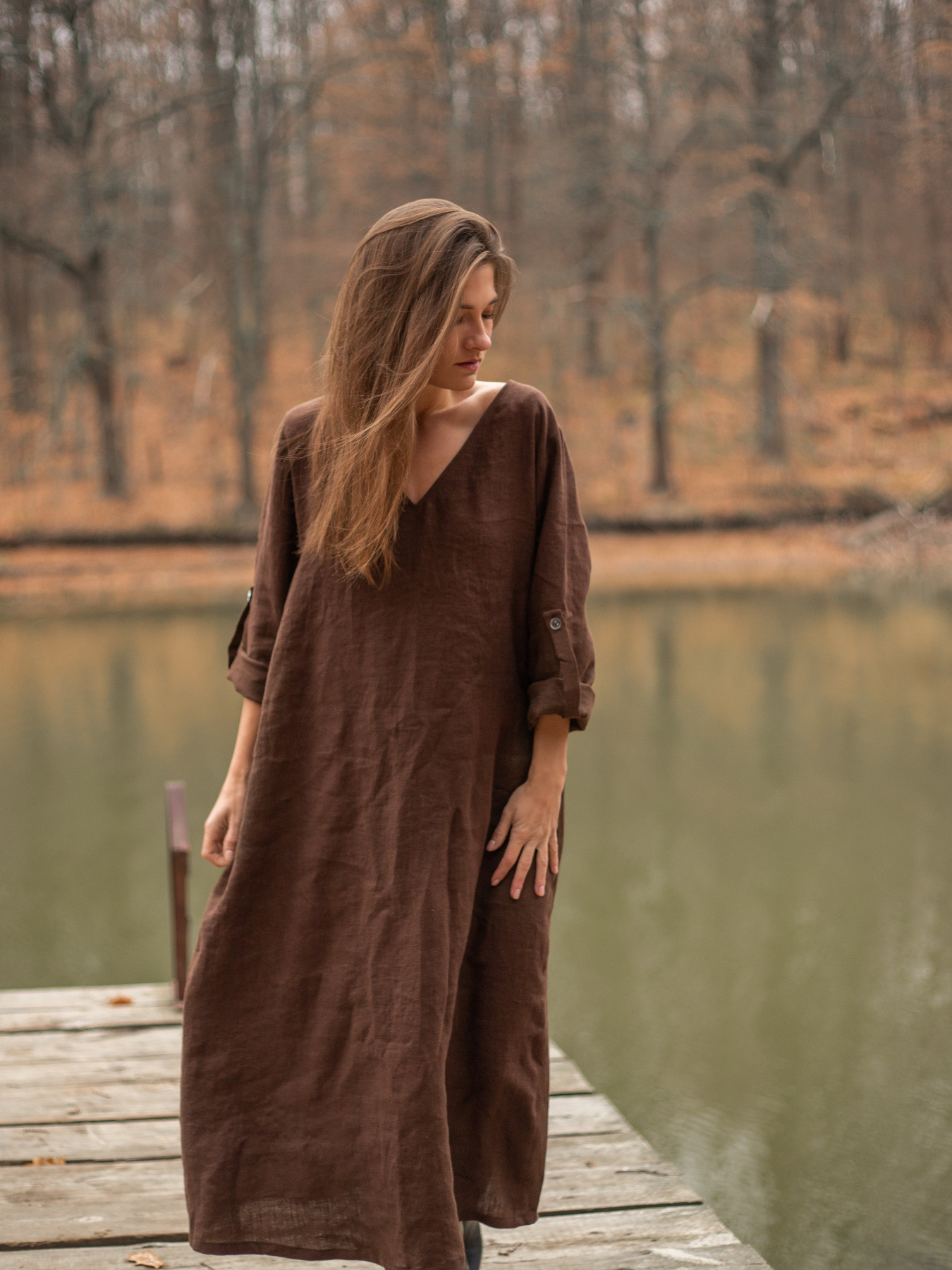 Сукня міді GNIZDO модель 1OLCDW-015 Фото