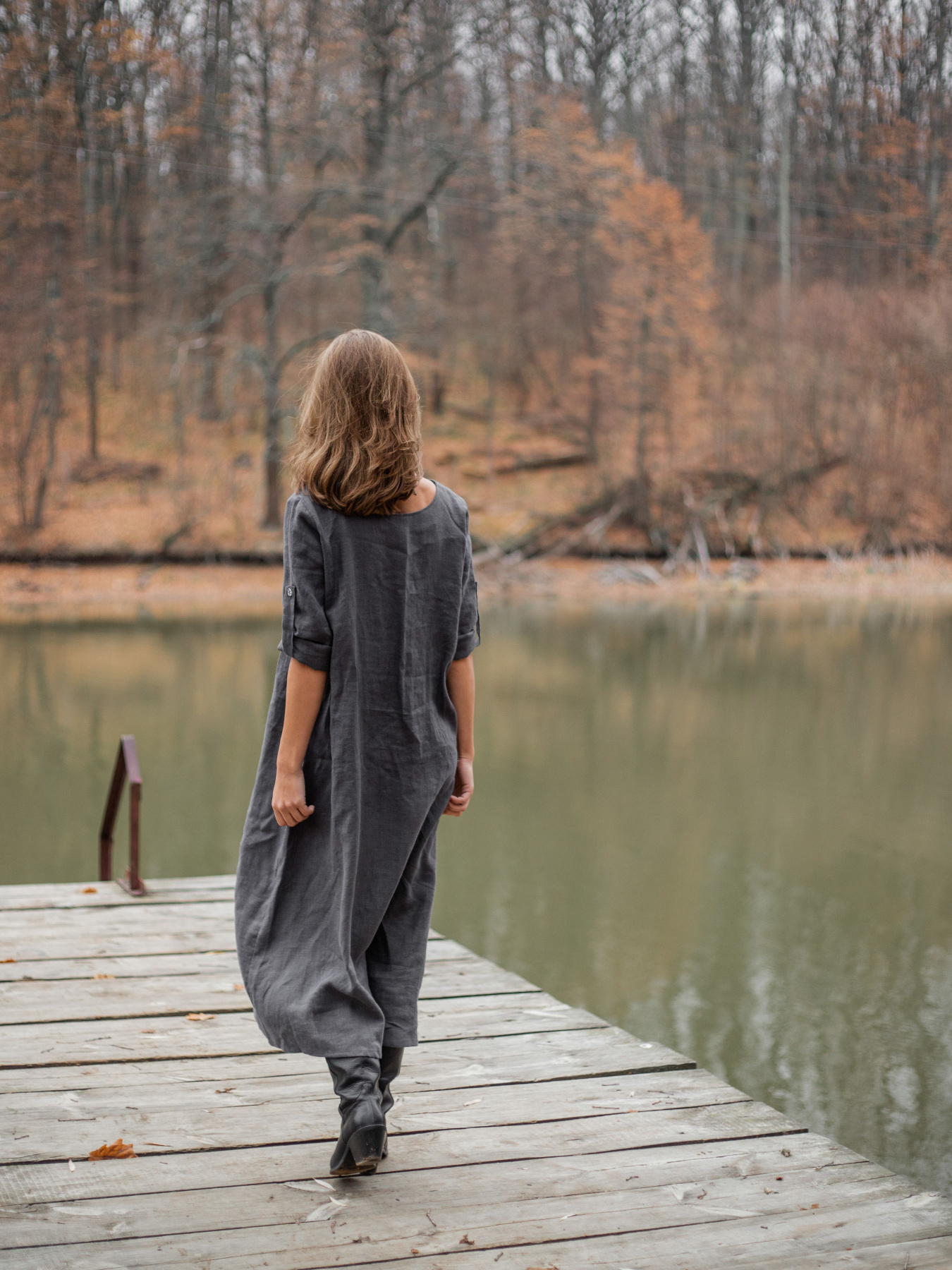 Сукня міді GNIZDO модель 1OLCDW-005 Фото