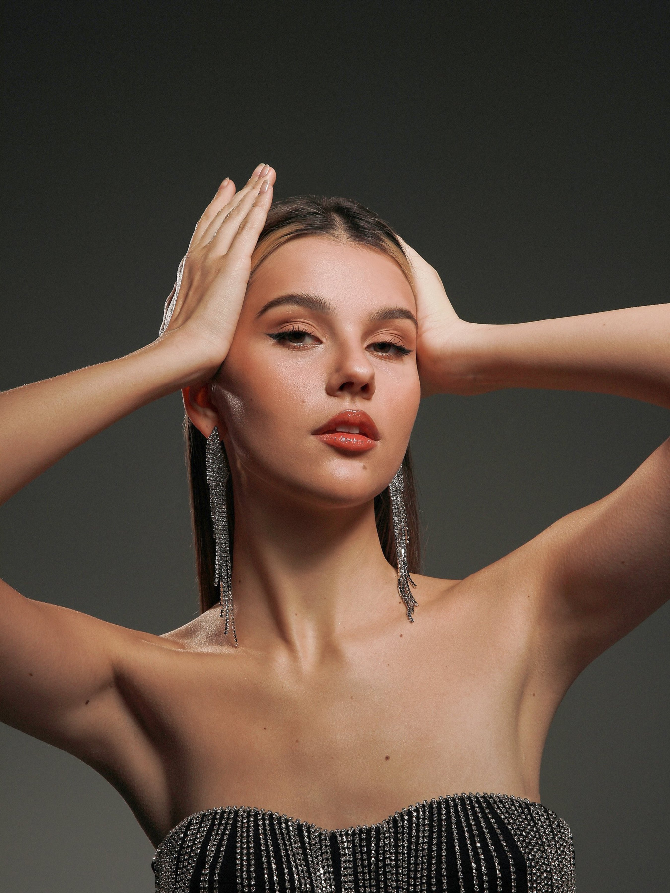 Серьги-подвески Gepur модель 43260 Фото