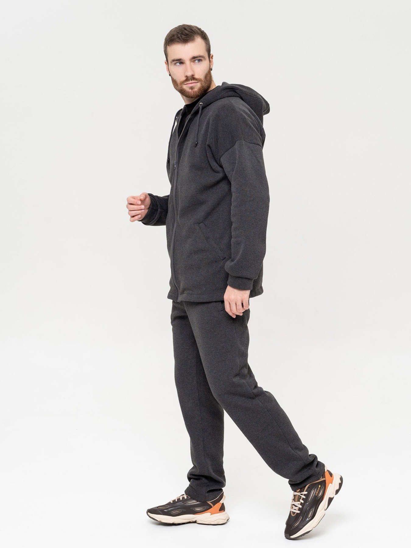 Спортивный костюм ISSA Plus модель GN-468_darkgray Фото