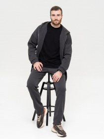 Спортивный костюм ISSA Plus модель GN-468_darkgray Фото