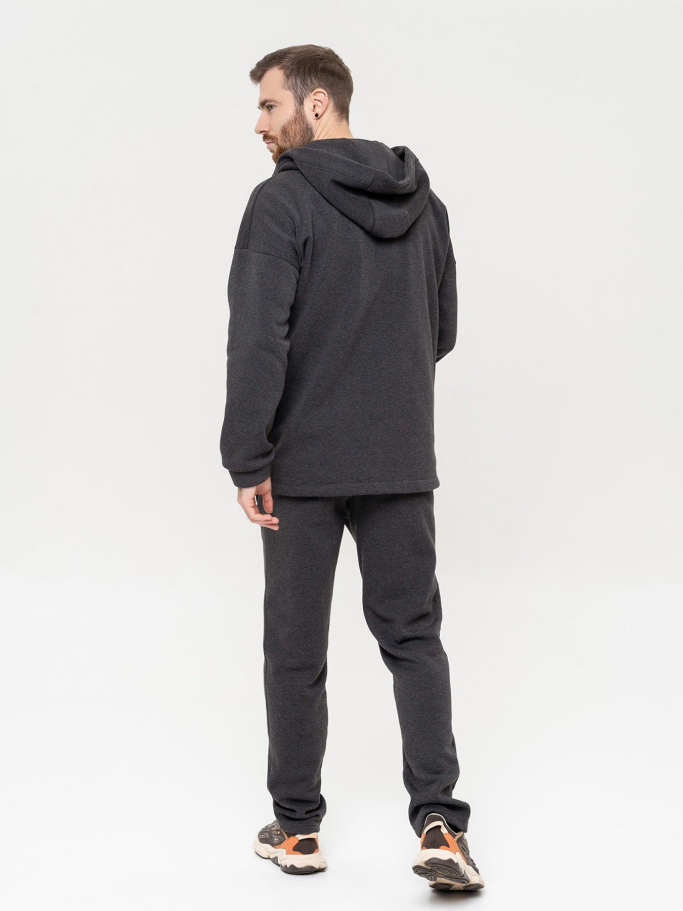 Спортивний костюм ISSA Plus модель GN-468_darkgray Спортивний костюм ISSA Plus модель GN-468_darkgray Фото