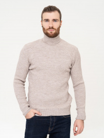 Свитер ISSA Plus модель GN4-87_beige Фото