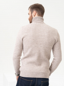 Свитер ISSA Plus модель GN4-90_beige Свитер ISSA Plus модель GN4-90_beige Фото