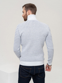 Свитер ISSA Plus модель GN4-90_lightblue Фото