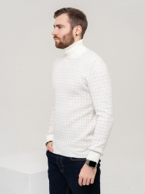 Светр ISSA Plus модель GN4-90_lightbeige Светр ISSA Plus модель GN4-90_lightbeige Фото