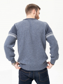 Джемпер ISSA Plus модель GN4-92_blue Джемпер ISSA Plus модель GN4-92_blue Фото