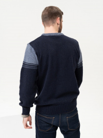 Джемпер ISSA Plus модель GN4-92_darkblue Джемпер ISSA Plus модель GN4-92_darkblue Фото