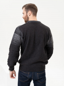 Джемпер ISSA Plus модель GN4-93_darkgray Фото