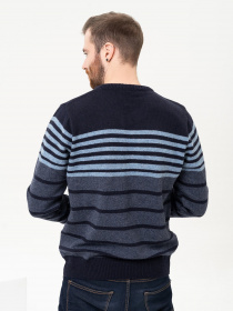 Джемпер ISSA Plus модель GN4-95_darkblue Джемпер ISSA Plus модель GN4-95_darkblue Фото