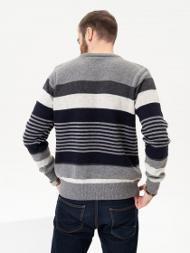 Джемпер ISSA Plus модель GN4-96_grey Фото