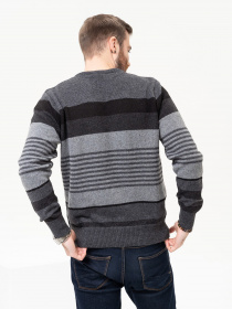 Джемпер ISSA Plus модель GN4-96_darkgray Фото