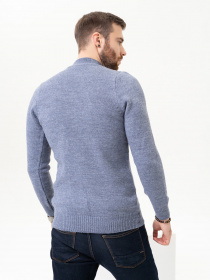 Джемпер ISSA Plus модель GN4-97_lightblue Фото