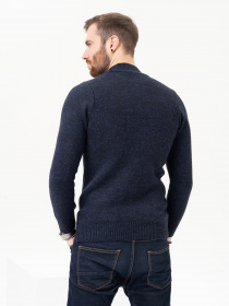 Джемпер ISSA Plus модель GN4-97_darkblue Фото