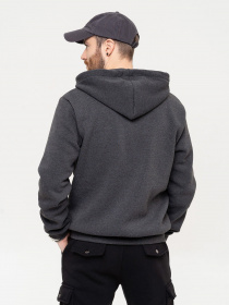 Кофта ISSA Plus модель GN-505_darkgray Кофта ISSA Plus модель GN-505_darkgray Фото