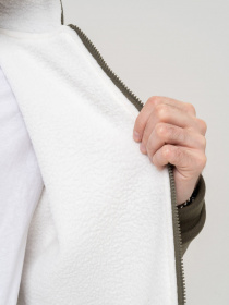 Кофта ISSA Plus модель GN-505_khaki Фото