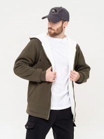 Кофта ISSA Plus модель GN-505_khaki Фото