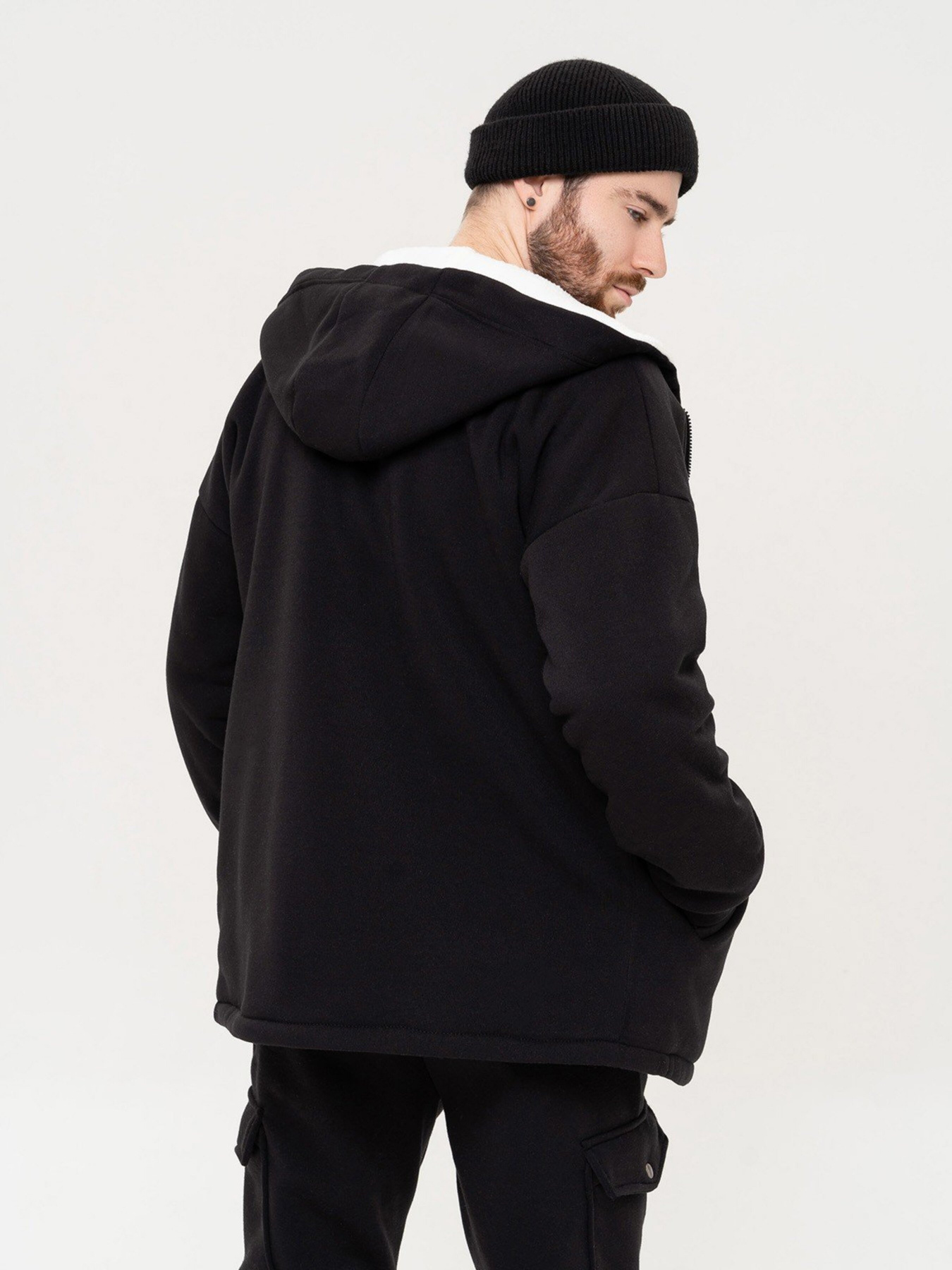 Кофта ISSA Plus модель GN-505_black Фото