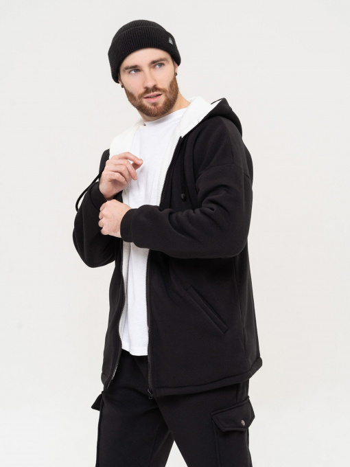 Кофта ISSA Plus модель GN-505_black Фото