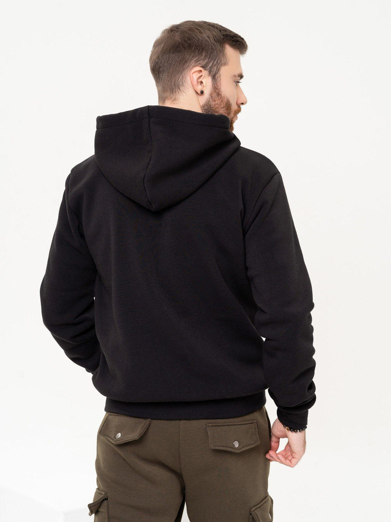 Кофта ISSA Plus модель GN-506_black Фото