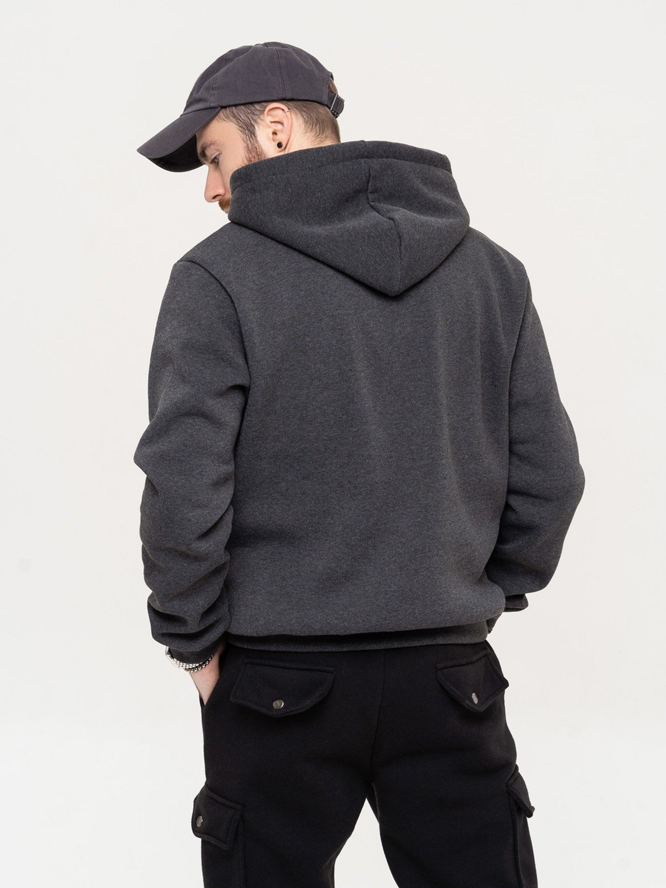 Худи ISSA Plus модель GN-507_darkgray Фото