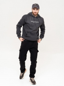 Худи ISSA Plus модель GN-507_darkgray Фото