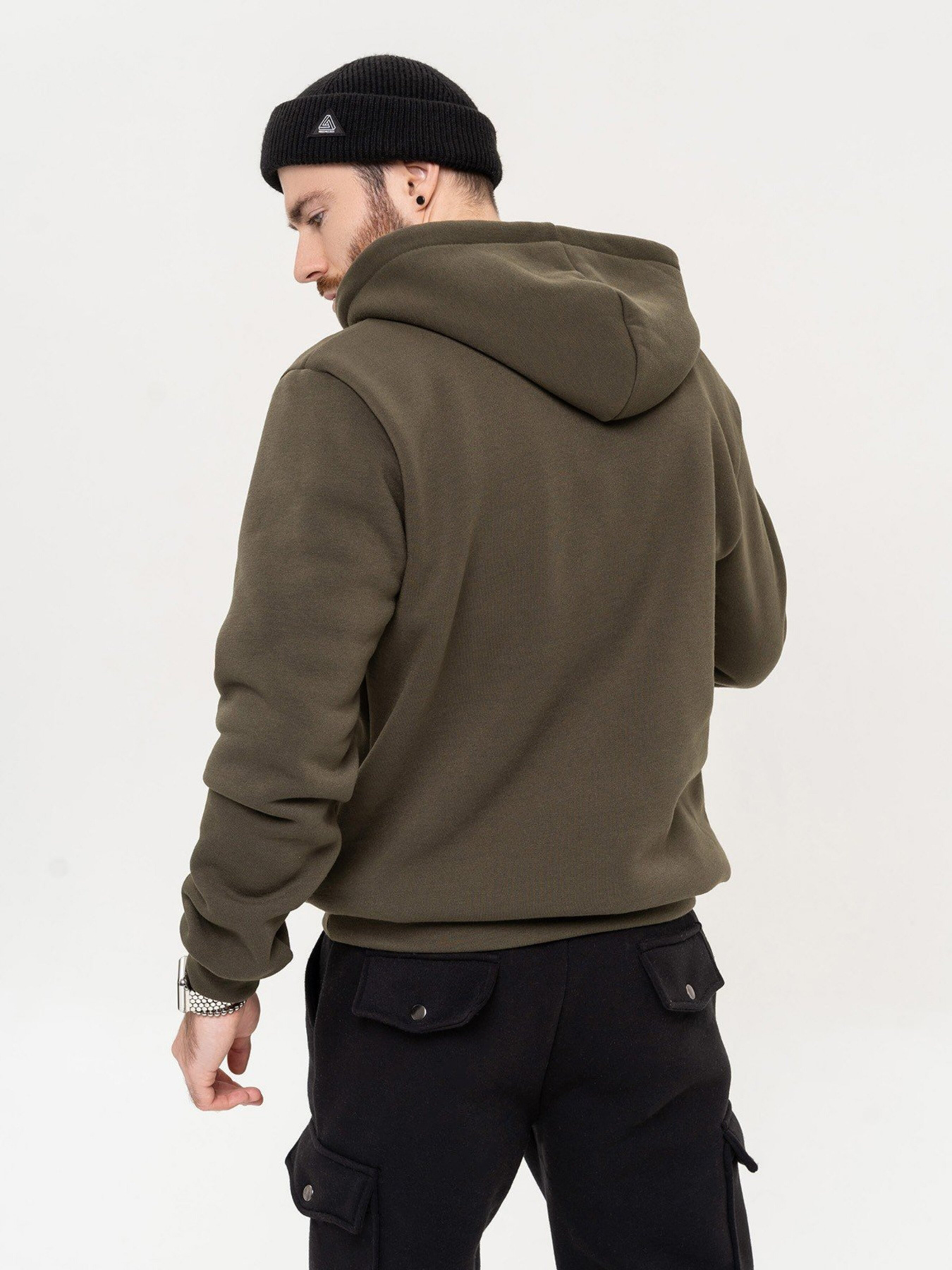 Худи ISSA Plus модель GN-507_khaki Фото