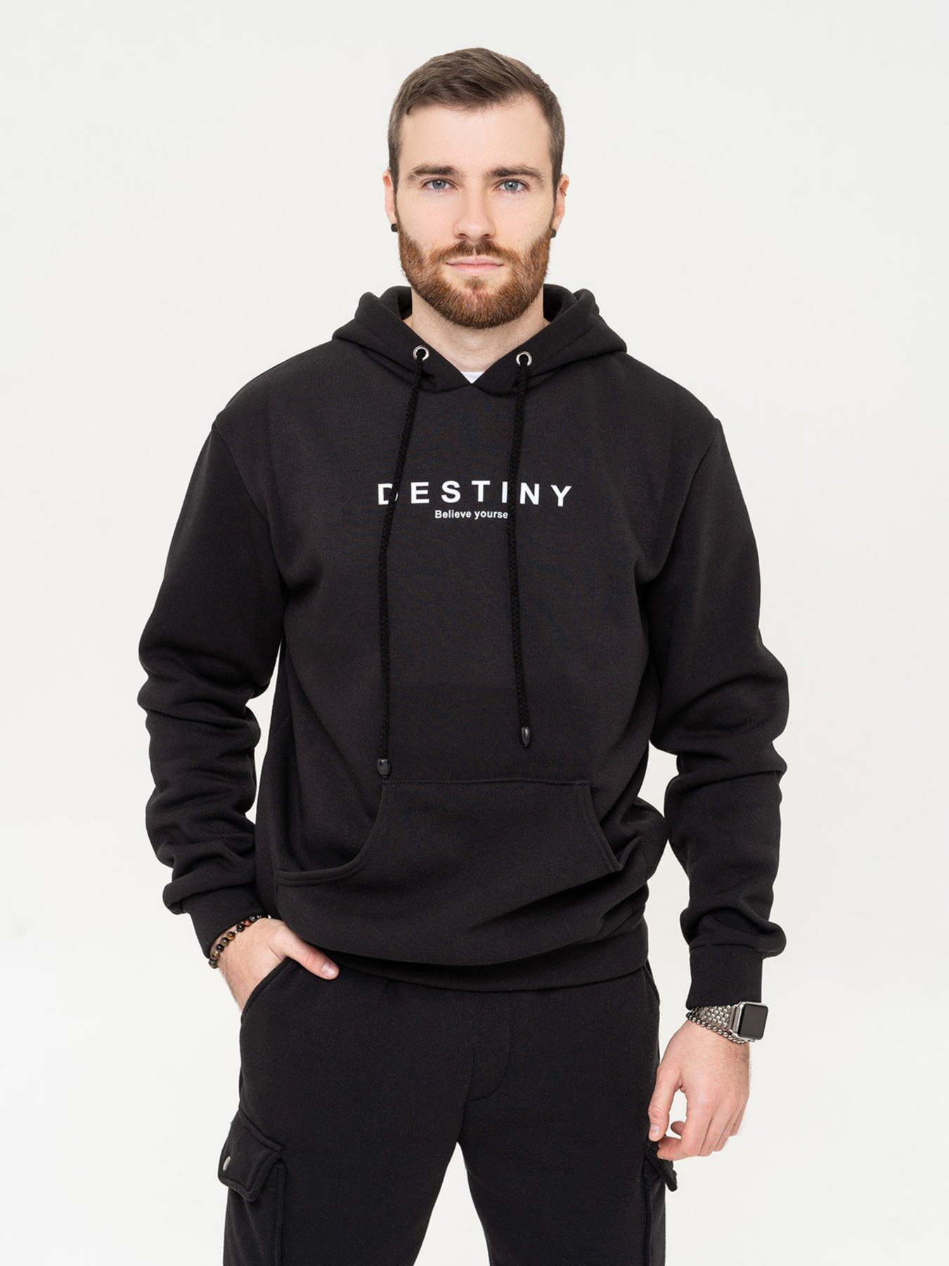 Худи ISSA Plus модель GN-507_black Фото